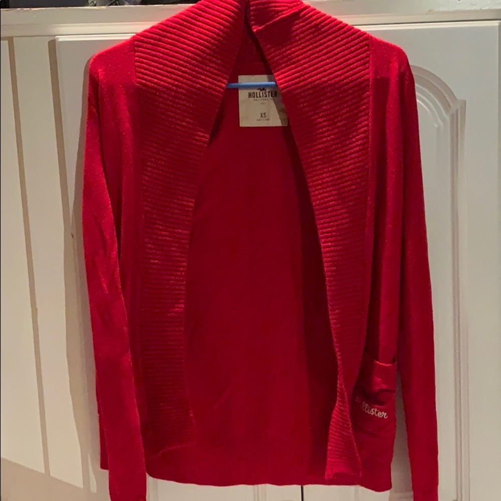Hollister Red Sweater